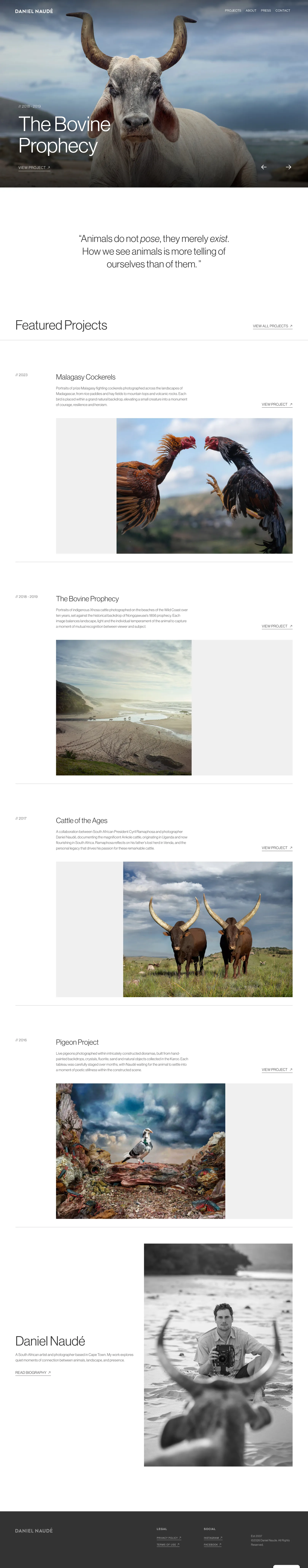 Daniel Naude Home Page Daniel Naude Home Page