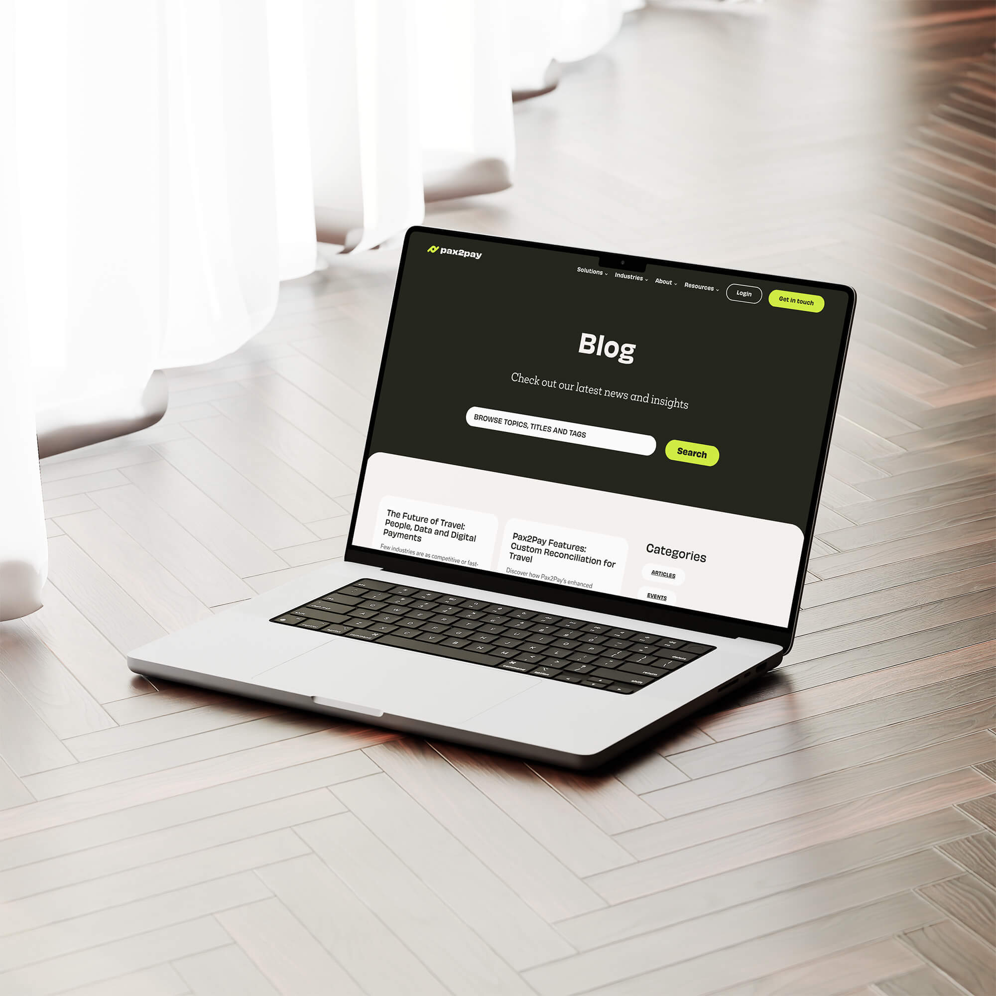 Daniel Naude Home Page Mobile