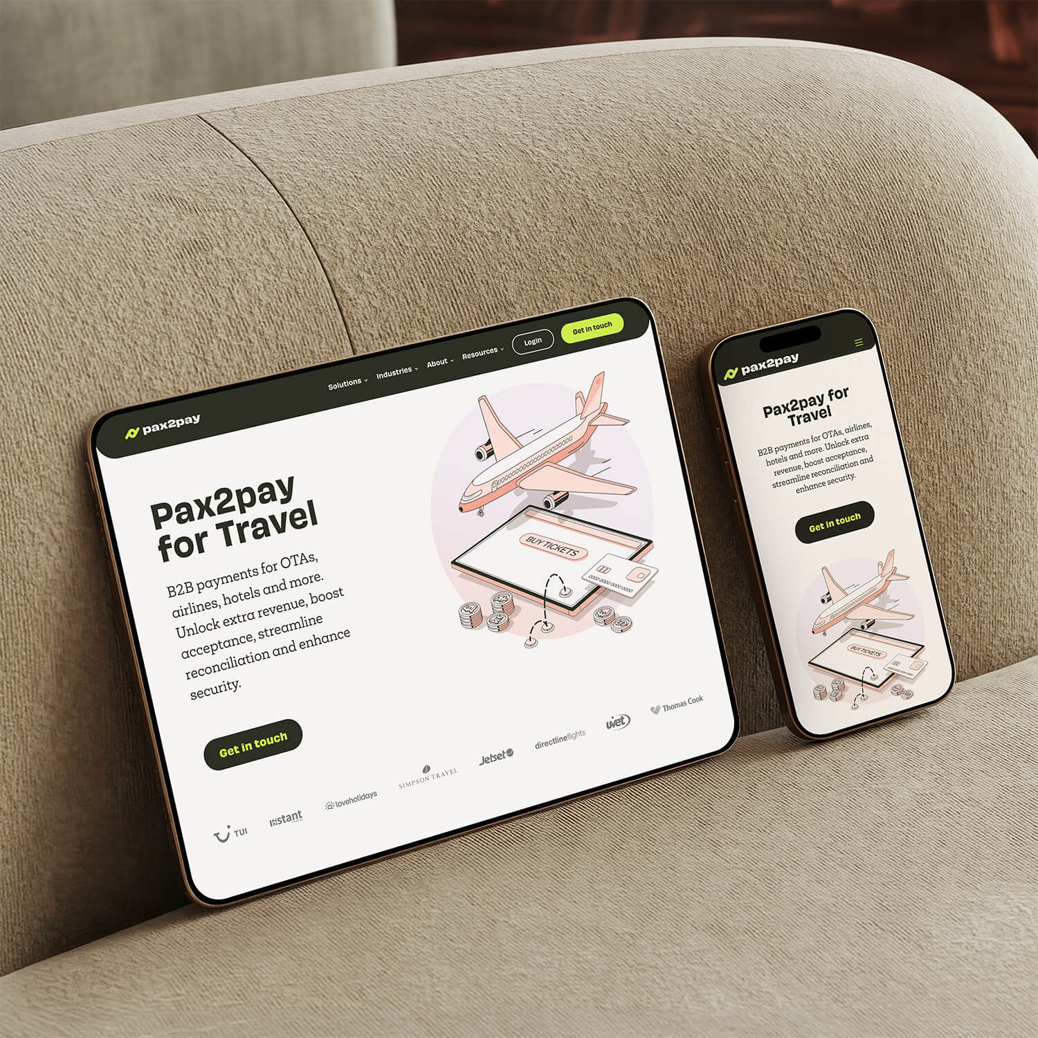 Daniel Naude Home Page Mobile